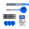 ONE80 ONE80 Tanja Bencic Sensation Light Blue 90% Soft Tip Darts