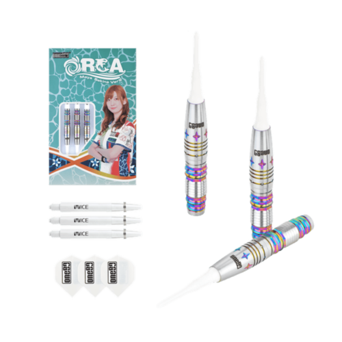 ONE80 ONE80 Maya Sekine Orca II Chameleon 90% Soft Tip Darts