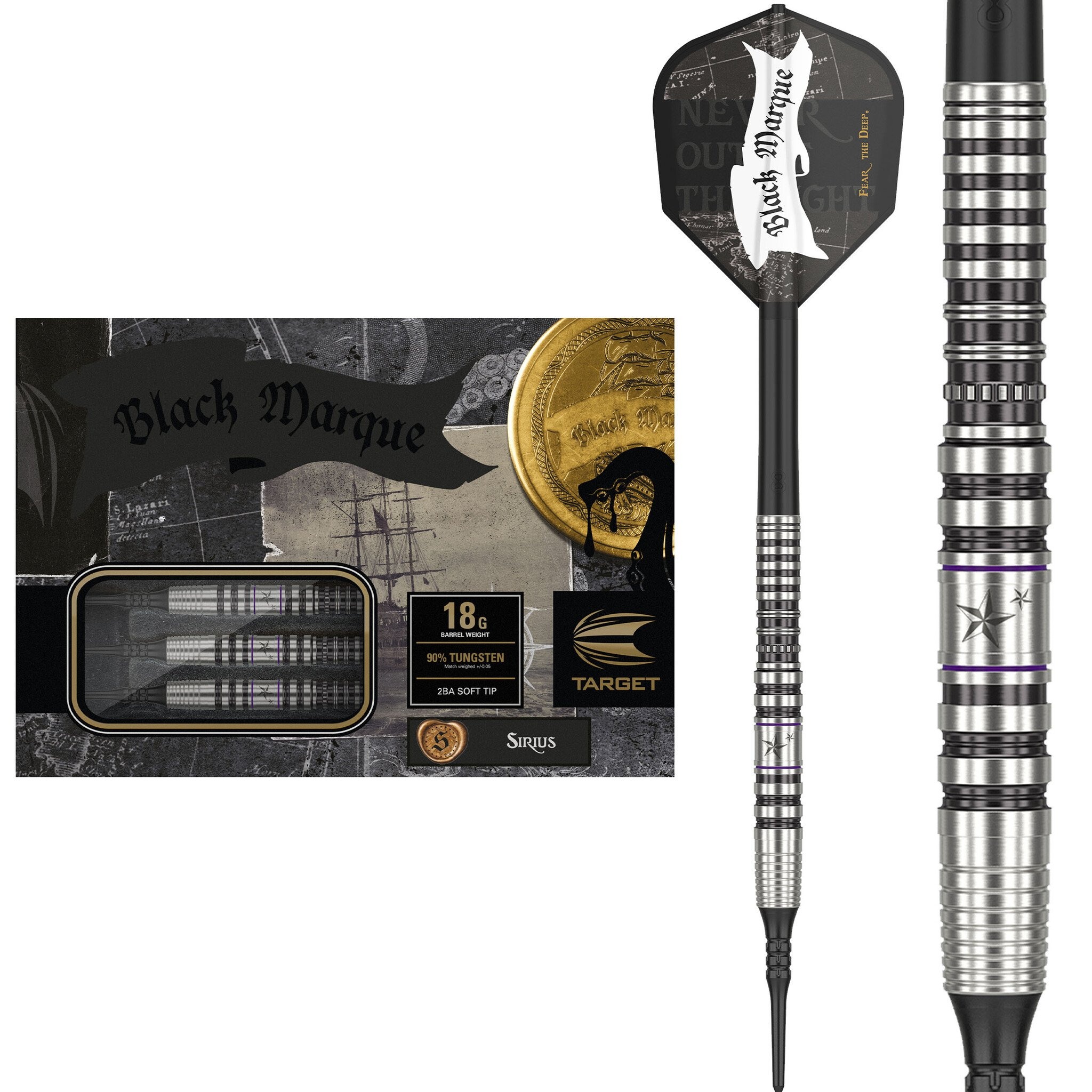Target Black Marque 18g ダーツ