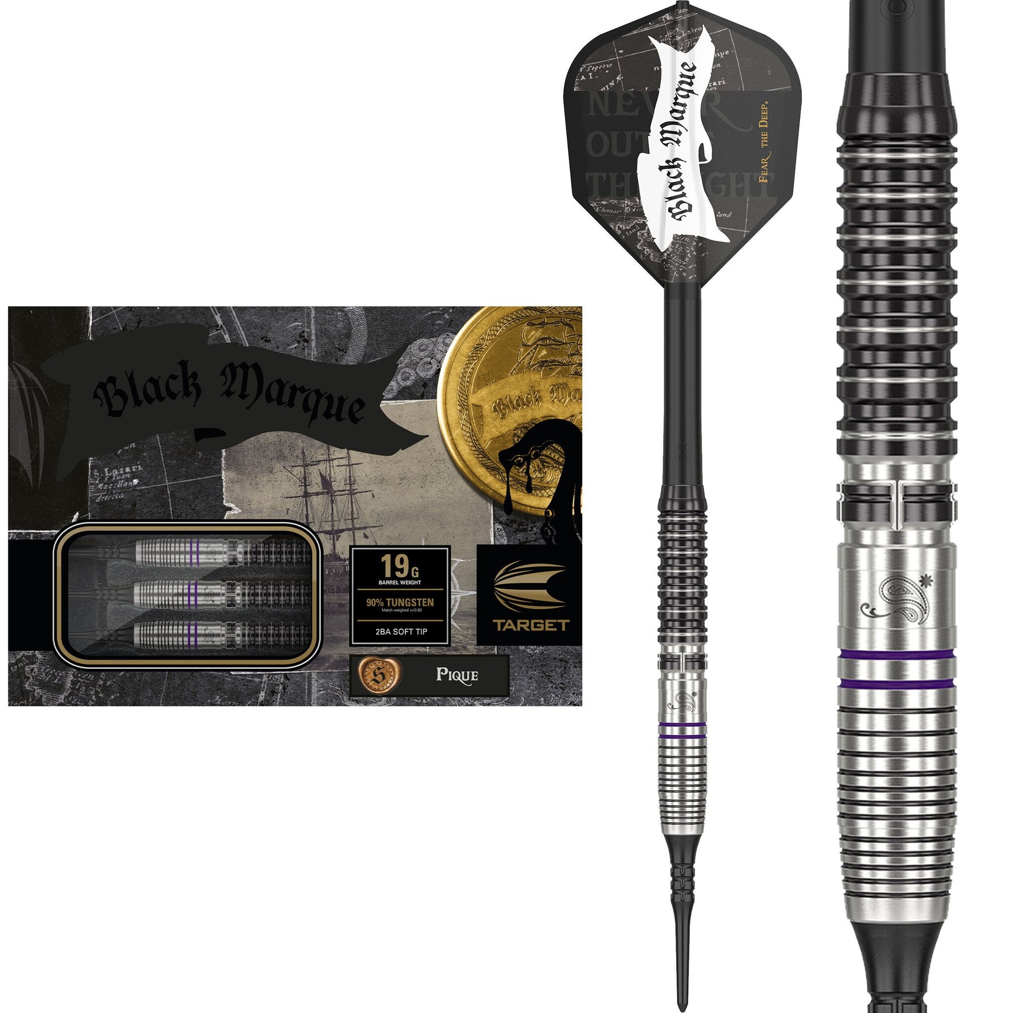 BLACK MARQUE】PIQUE2.0 90% 19G 2BA