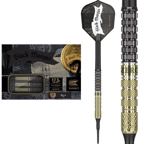 Target Japan Target Japan Black Marque Reyn 90% Soft Tip Darts