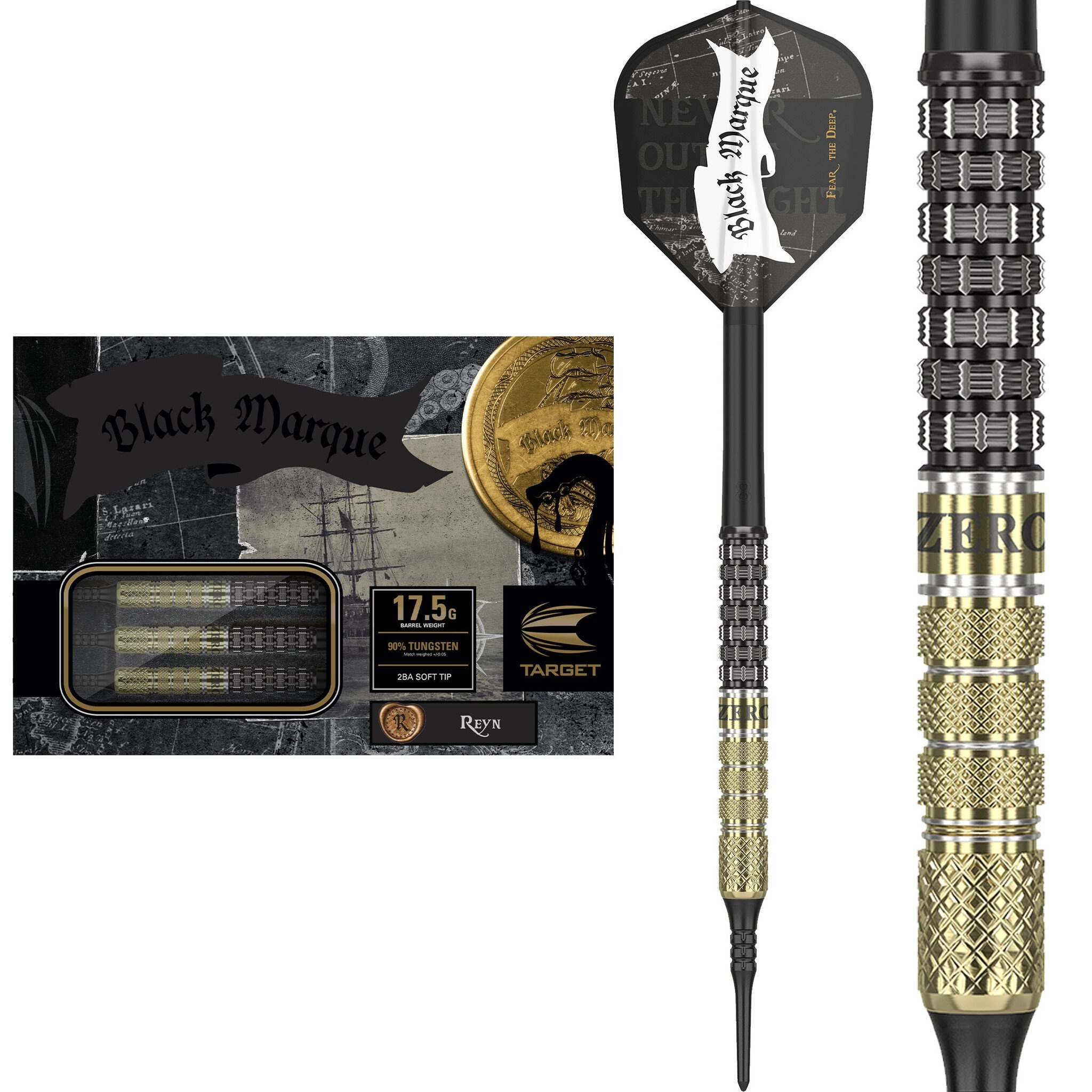 Target Black Marque 18g ダーツ