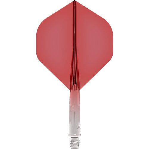 Mission Mission Force 90 Gradient Transparent Red NO2 Darts Flights