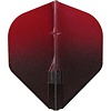 L-Style L-Style EZ L1 Standard 2-Tone Black Red Darts Flights