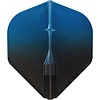 L-Style L-Style EZ L1 Standard 2-Tone Black Blue Darts Flights