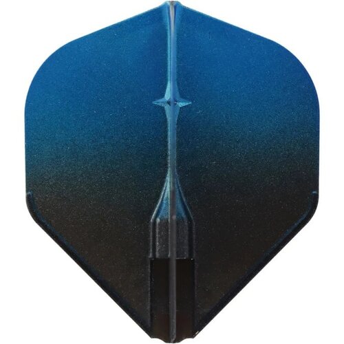 L-Style L-Style EZ L1 Standard 2-Tone Black Blue Darts Flights