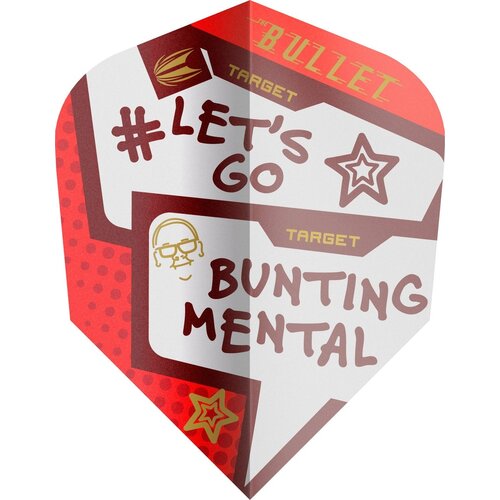 Target Target Stephen Bunting Pro Ultra 3 Set Ten-X Darts Flights