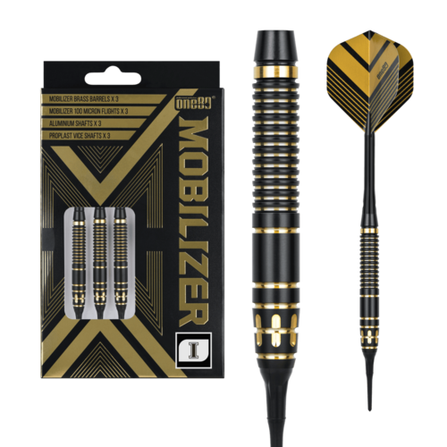 ONE80 ONE80 Mobilizer 01 Brass Soft Tip Darts