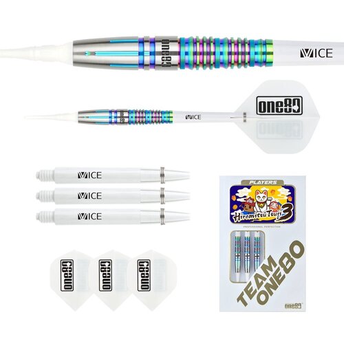 ONE80 ONE80 Hiromitsu Tsuji V3 Chameleon 90% Soft Tip Darts