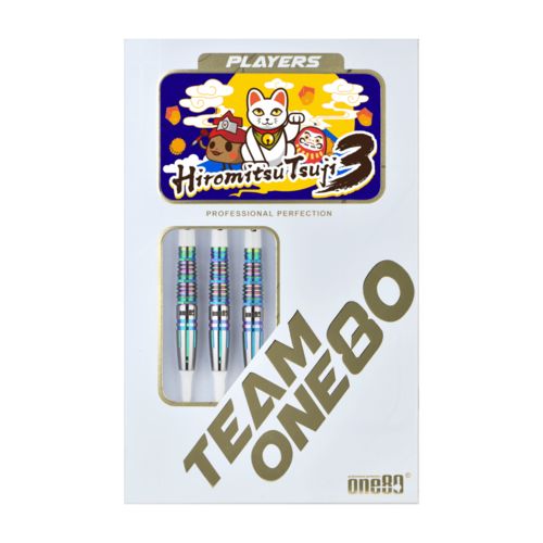 ONE80 ONE80 Hiromitsu Tsuji V3 Chameleon 90% Soft Tip Darts