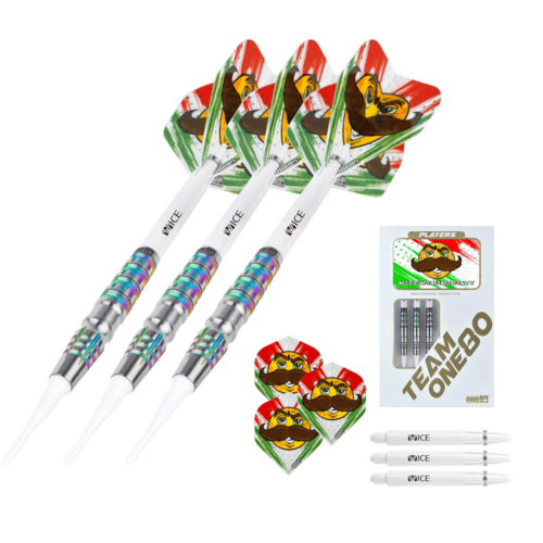 ONE80 ONE80 Mamo Massimo Dante 90% Soft Tip Darts