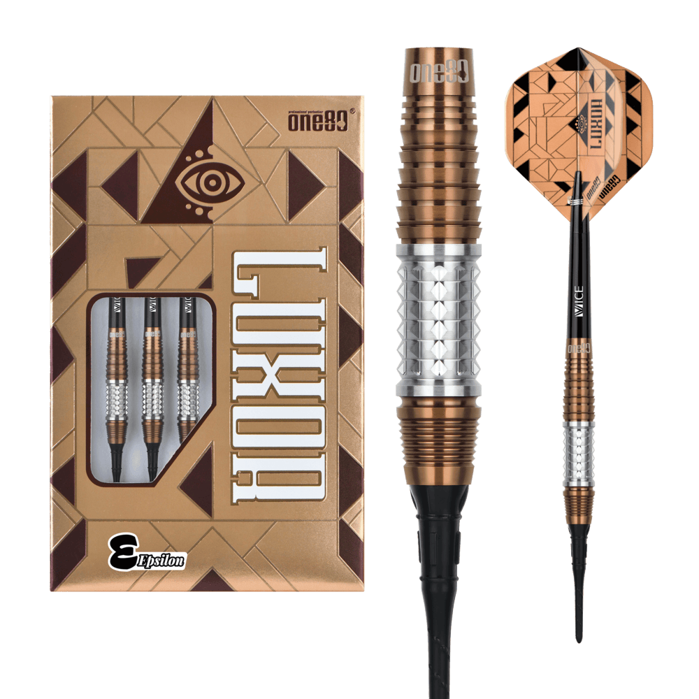 ONE80 Luxor Epsilon 90% Soft Tip Darts - Dartshopper.com