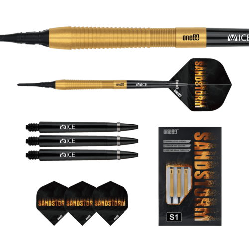 ONE80 ONE80 Sandstorm 01 90% Soft Tip Darts