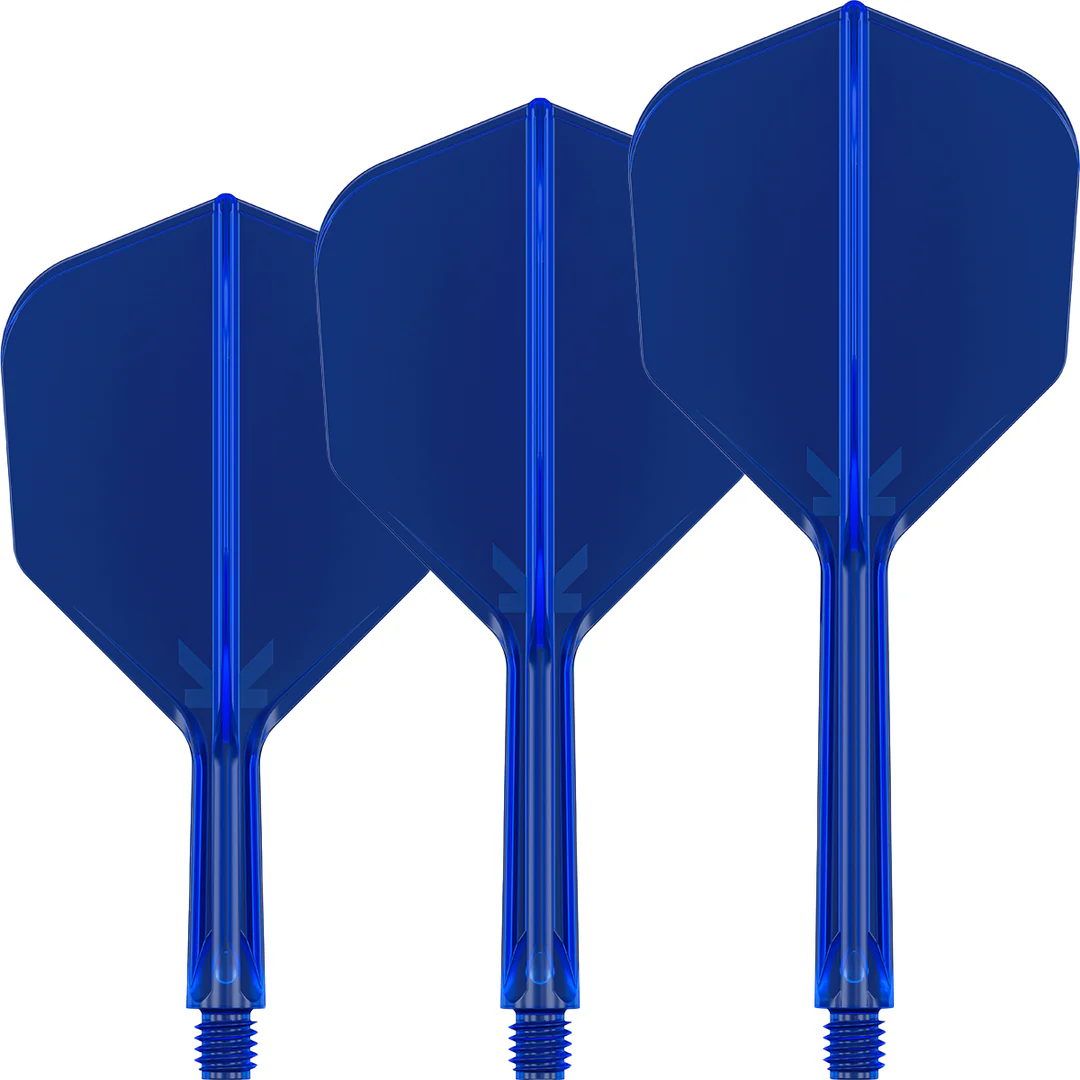 RED DRAGON Hardcore Dart Flights – 4 Sets, Grünes Game On Design, Extra Dick (100 Micron)