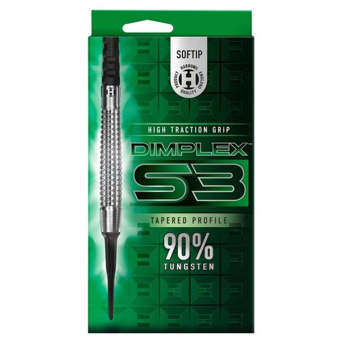 Harrows Harrows Dimplex S3 Tapered 90% Soft Tip Darts