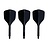 Condor AXE 120 Trifin Black Small Darts Flights