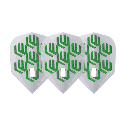 L-Style L-Style L3 PRO Lukas Wenig Clear White Darts Flights