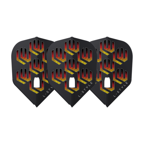 L-Style L-Style L3 PRO Lukas Wenig Black Darts Flights