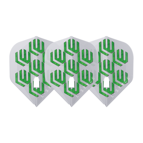 L-Style L-Style L1 PRO Lukas Wenig Clear White Darts Flights
