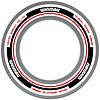 Winmau Winmau Advance White Red Surround