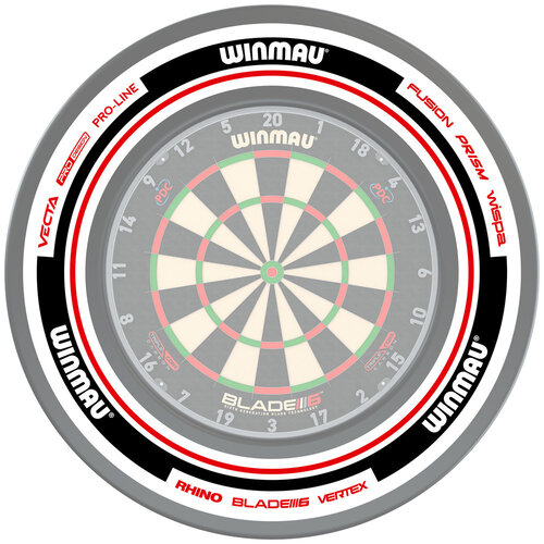 Winmau Winmau Advance White Red Surround
