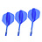 Winmau Fusion Azure Blue NO2 Darts Flights