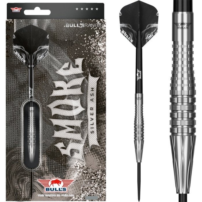 Bull’s Darts Smoke Silver Ash 2BA 20g Bull's Smoke Silver Ash 90% Darts - Dartshopper.com