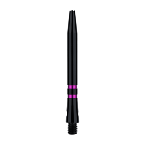 ONE80 ONE80 TC Alu  Black Purple Darts Shafts