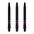 ONE80 TC Alu  Black Purple Darts Shafts