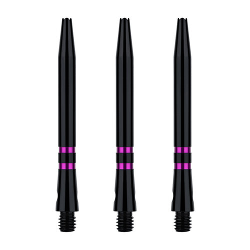 ONE80 ONE80 TC Alu  Black Purple Darts Shafts