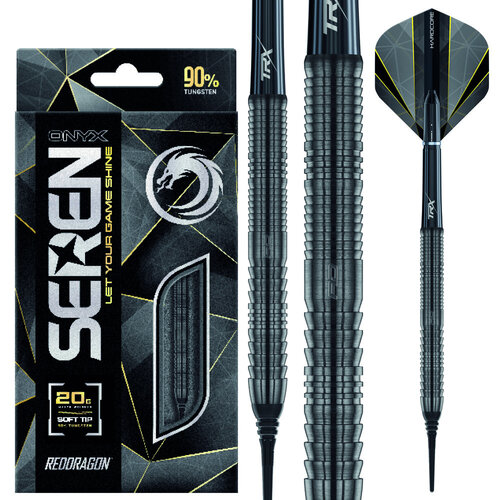 Red Dragon Red Dragon Onyx 1 90% Soft Tip Darts