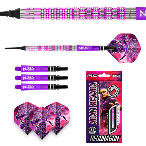 Red Dragon Red Dragon Adam Sevada 90% Soft Tip Darts