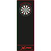 XQMax Darts XQ Max Carpet  Black Red 237x80 Dart Mat
