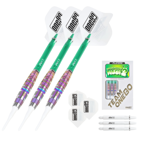 ONE80 ONE80 Noriyuki Negeshi V2 90% Soft Tip Darts