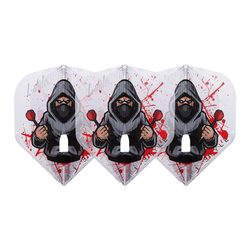L-Style L-Style L1 Kami Rene Eidams V4 Clear White Darts Flights