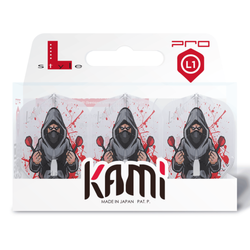 L-Style L-Style L1 Kami Rene Eidams V4 Clear White Darts Flights