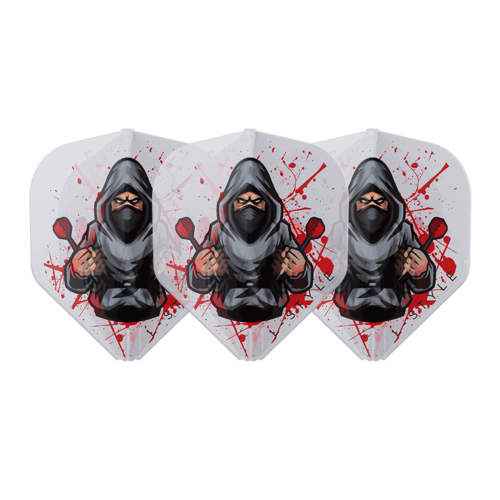 L-Style L-Style L1 EZ Rene Eidams V4 Clear White Darts Flights