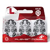 L-Style L-Style L1 EZ Jelle Klaasen V7 Clear White Darts Flights