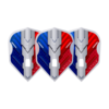 L-Style L-Style L3 Pro V-Series V1 France Type B Clear White Darts Flights