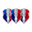 L-Style L3 Pro V-Series V1 France Type B Clear White Darts Flights