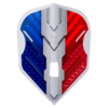 L-Style L-Style L3 Pro V-Series V1 France Type B Clear White Darts Flights