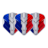 L-Style L-Style L1 EZ V-Series V1 France Type B Clear White Darts Flights
