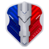 L-Style L-Style L1 EZ V-Series V1 France Type B Clear White Darts Flights