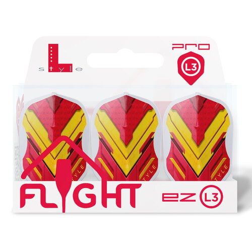 L-Style L-Style L3 EZ V-Series V1 Spain Type A Clear White Darts Flights