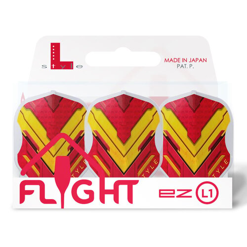 L-Style L-Style L1 EZ V-Series V1 Spain Type A Clear White Darts Flights