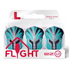 L-Style L-Style EZ L1 Prime Series Turquoise Clear White Darts Flights