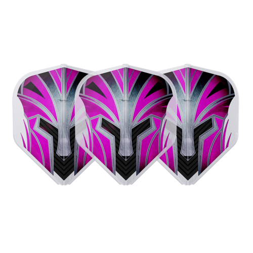 L-Style L-Style EZ L1 Prime Series Pink Clear White Darts Flights