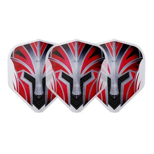 L-Style L-Style EZ L1 Prime Series Red Clear White Darts Flights