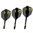 Winmau Fusion Michael van Gerwen Green Black NO6 Darts Flights