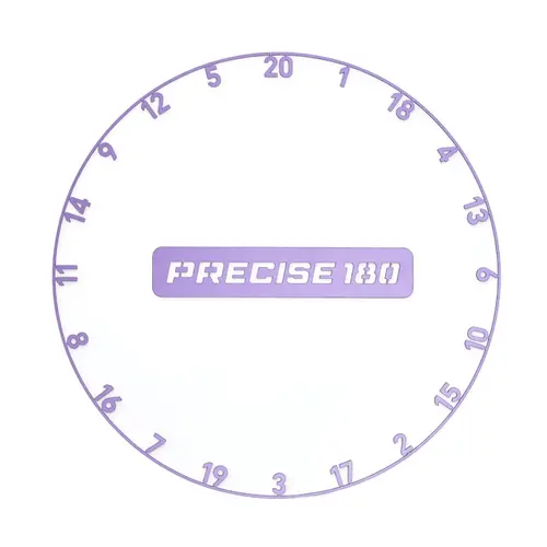 Precise180 Precise180 Numberring Purple Pulse